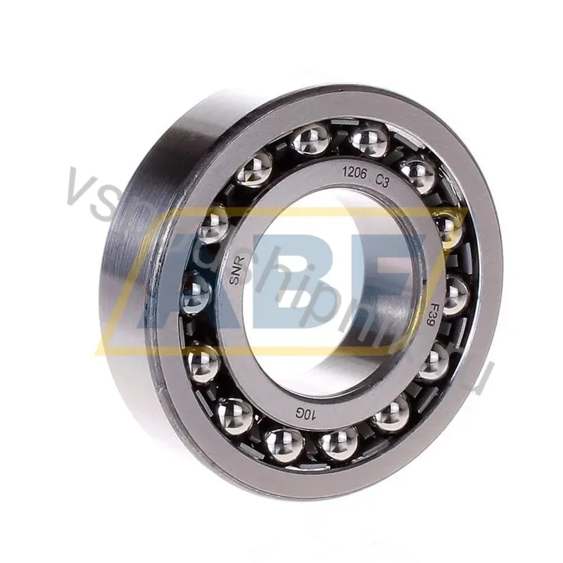 Самоустанавливающийся шариковый подшипник двухрядный 1206C3 SNR 360