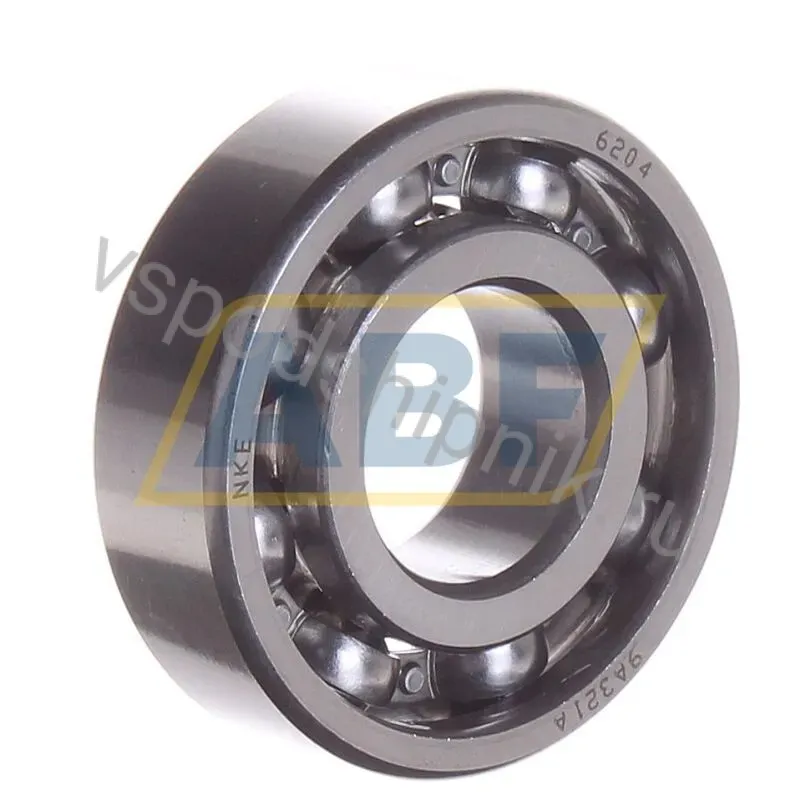Подшипник шариковый радиальный однорядный 6204-OEM NKE 360