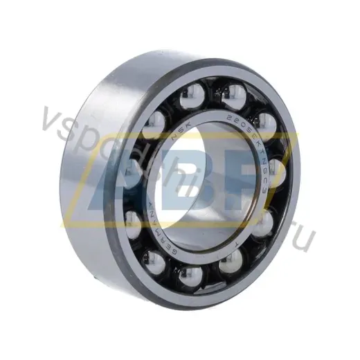 Самоустанавливающийся шариковый подшипник двухрядный 2205EK TNG C3 NSK 25×52×18 мм