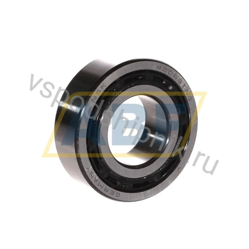 Подшипник шариковый радиальный двухрядный 4206B TNG NSK 360