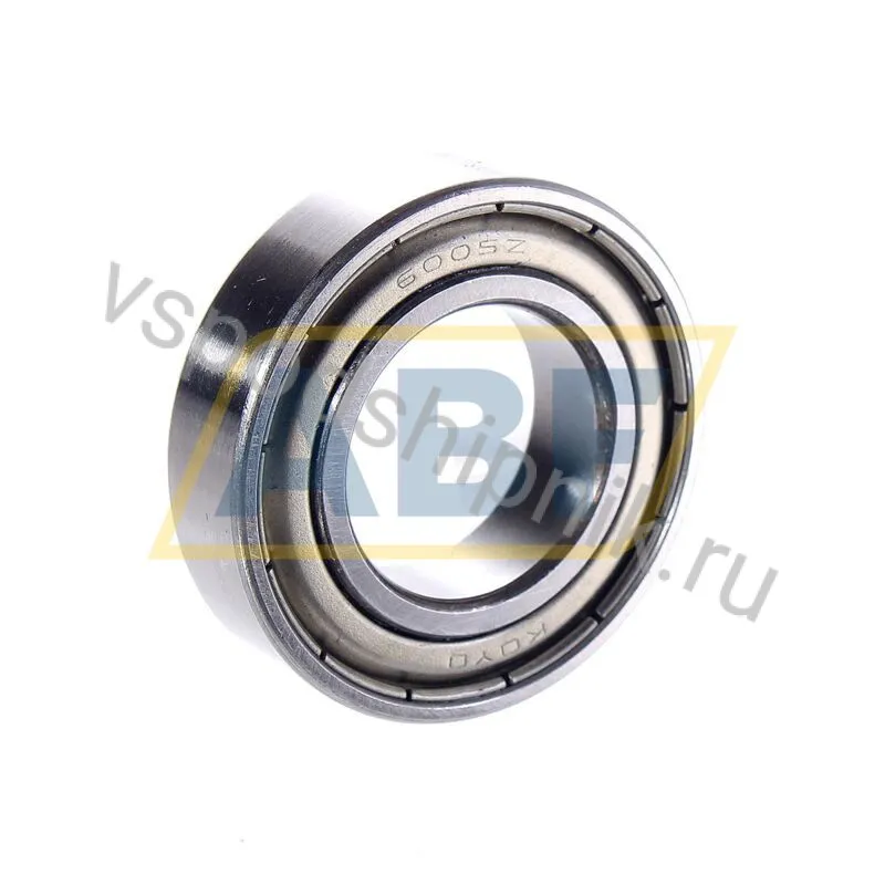 Подшипник шариковый радиальный однорядный 6005ZZ Koyo (JTEKT) 360