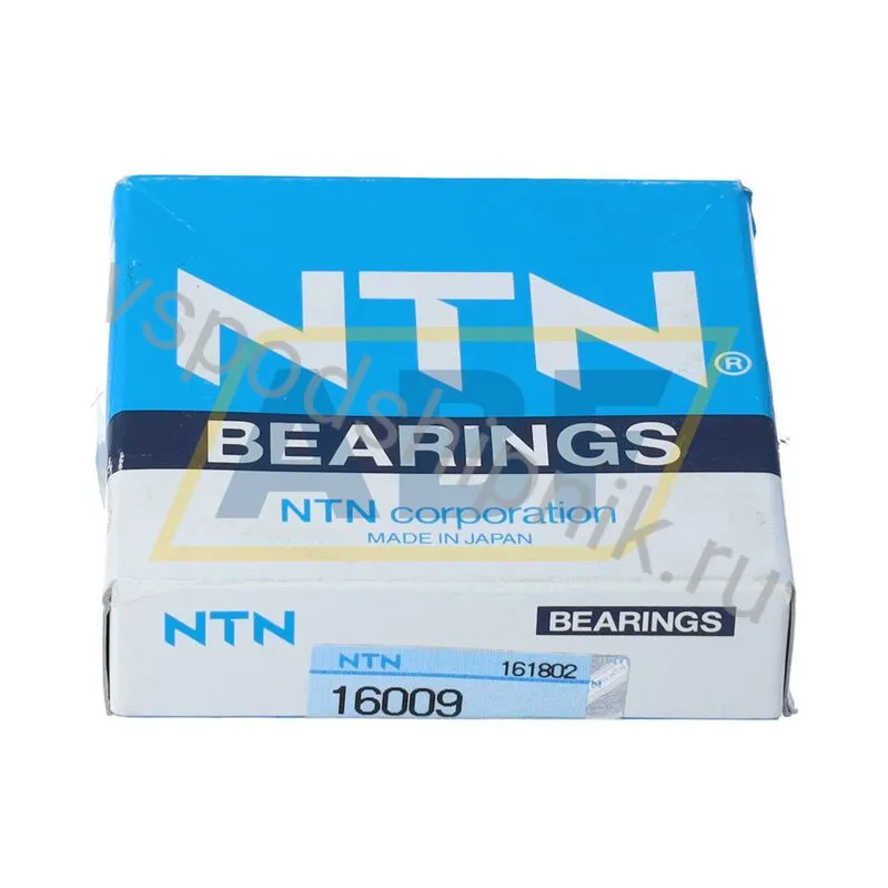Подшипник шариковый радиальный однорядный 16009 NTN 360
