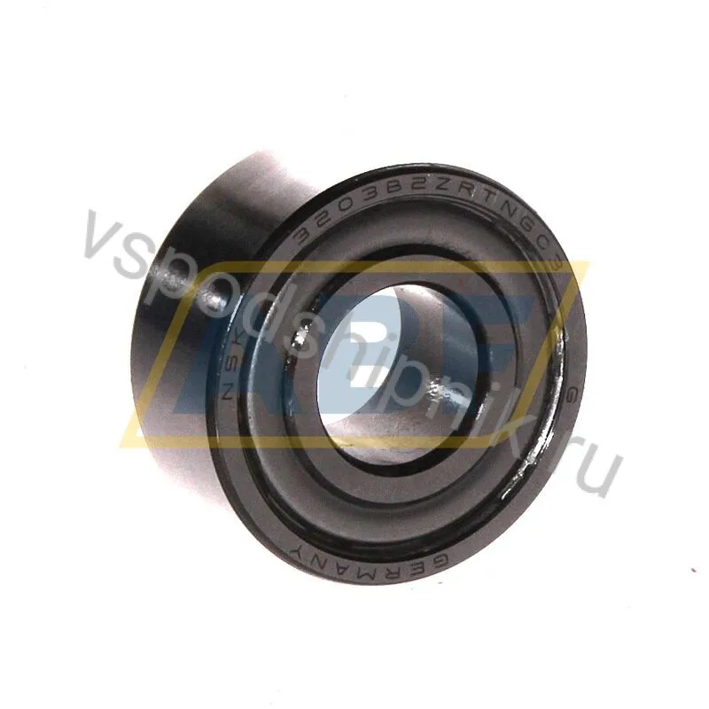 Подшипник шариковый радиально-упорный двухрядный 3203B-2ZRTNGC3 NSK 360