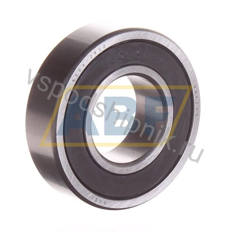 Подшипник шариковый радиальный однорядный 6004-2RS2 NKE 360
