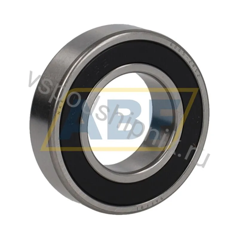 Подшипник шариковый радиальный однорядный 6005-2RS2 NKE 360