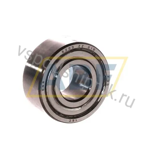 Подшипник шариковый радиально-упорный двухрядный 5203.ZZG15 SNR