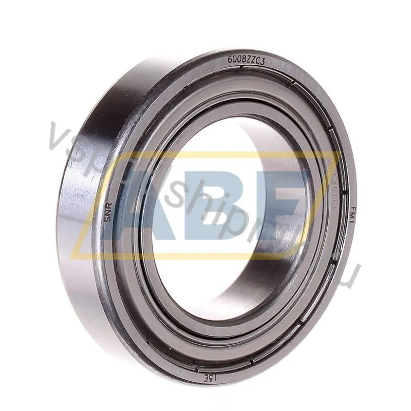 Подшипник шариковый радиальный однорядный 6008ZZC3 SNR 360
