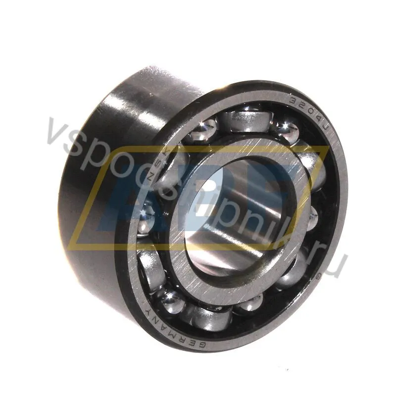 Подшипник шариковый радиально-упорный двухрядный 3204J NSK 360
