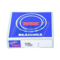 Подшипник шариковый радиальный однорядный 6010ZZNR NSK