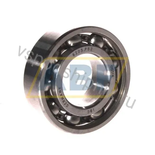 Подшипник шариковый радиальный однорядный 6205.P52 IBC Bearings 25×52×15 мм