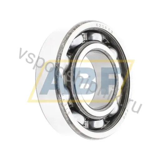 Подшипник шариковый радиальный однорядный 6206C3 Steyr 30×62×16 мм