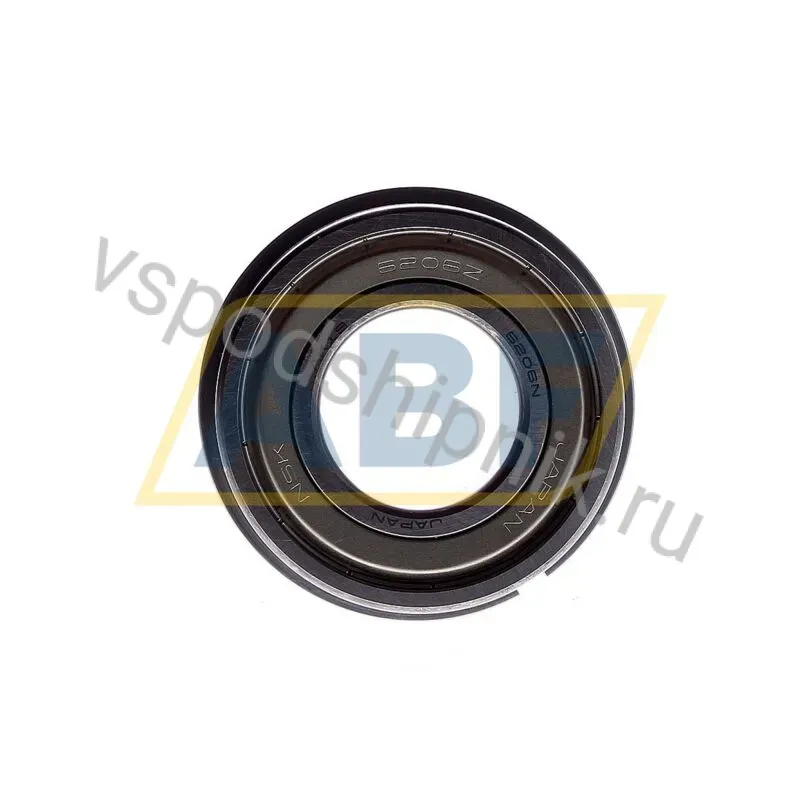 Подшипник шариковый радиальный однорядный 6206ZZNR NSK 360