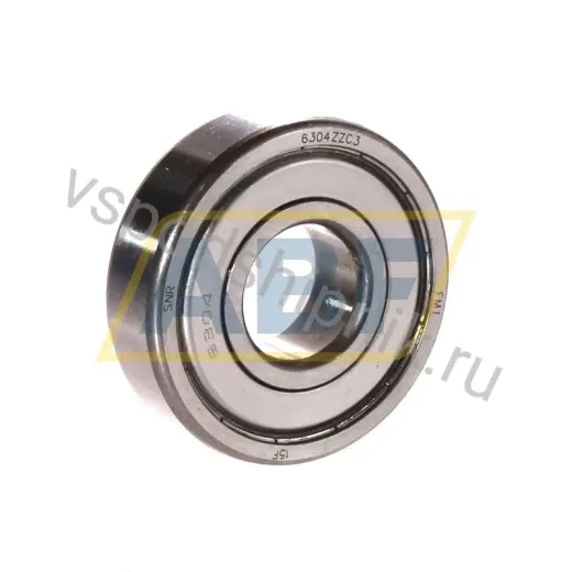 Подшипник шариковый радиальный однорядный 6304ZZC3 SNR