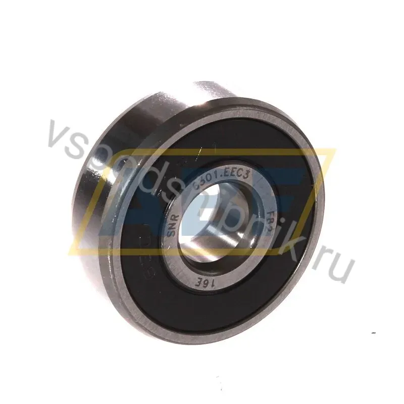 Подшипник шариковый радиальный однорядный 6301.EEC3 SNR 360