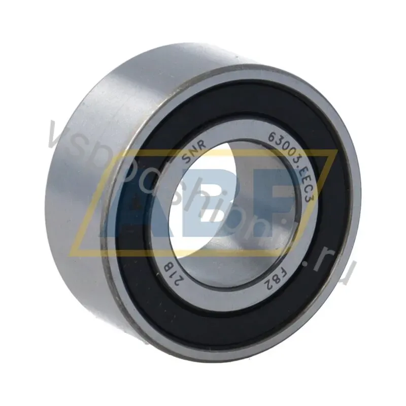 Подшипник шариковый радиальный однорядный 63003.EEC3 SNR 360