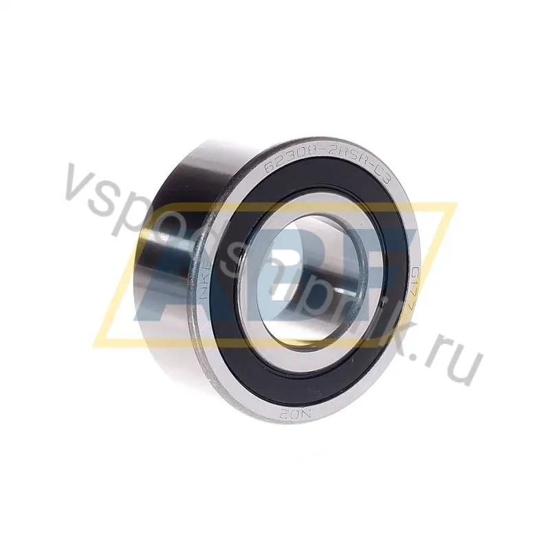 Подшипник шариковый радиальный однорядный 62308-2RSR-C3 NKE 360