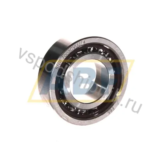 Подшипник шариковый радиально-упорный однорядный 7003CV U J74 SNR 17×35×10 мм