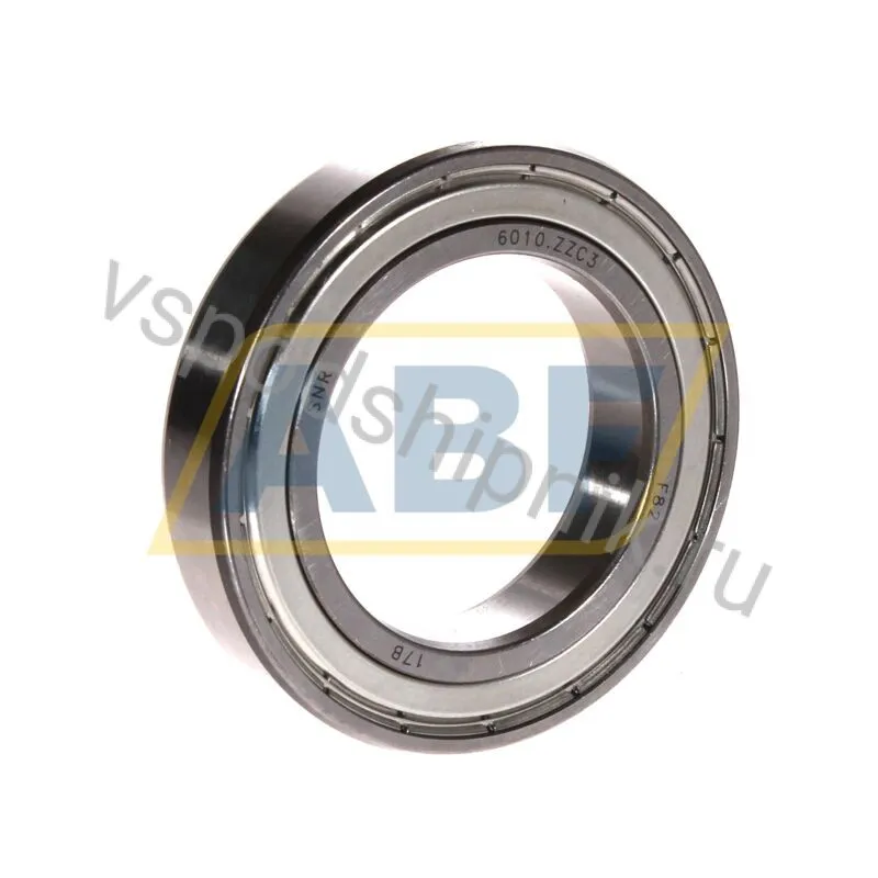 Подшипник шариковый радиальный однорядный 6010.ZZC3 SNR 360