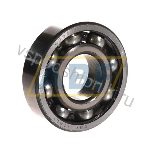 Подшипник шариковый радиальный однорядный 6306 CBF