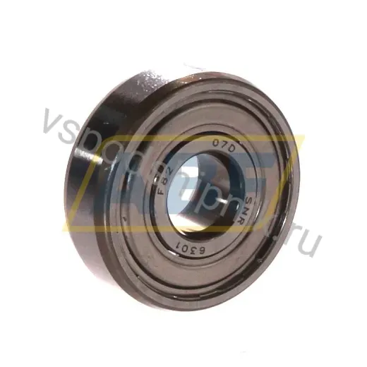 Подшипник шариковый радиальный однорядный 6301Z SNR
