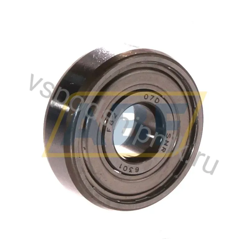 Подшипник шариковый радиальный однорядный 6301Z SNR 360
