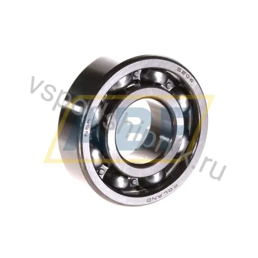 Подшипник шариковый радиальный однорядный 6204 NSK