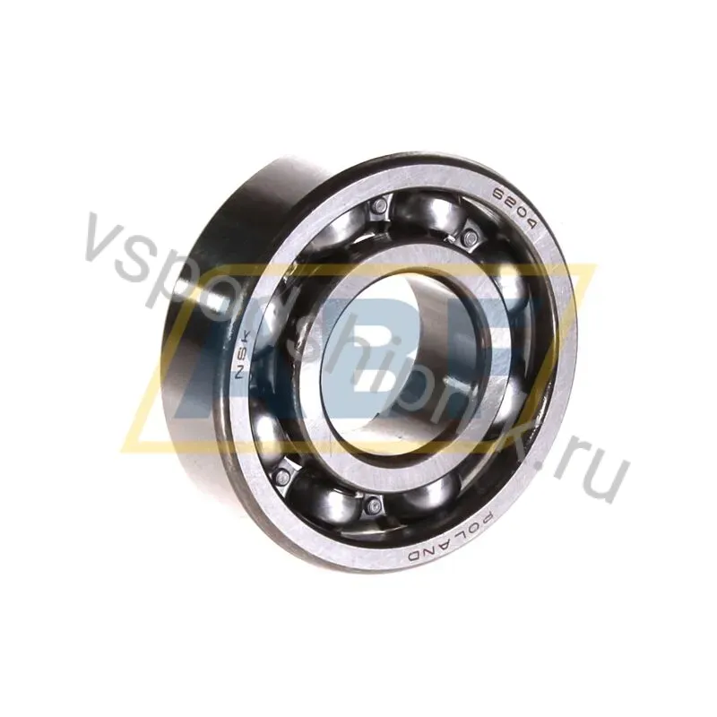 Подшипник шариковый радиальный однорядный 6204 NSK 360