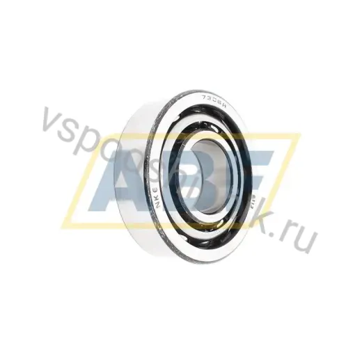 Подшипник шариковый радиально-упорный однорядный 7306B NKE