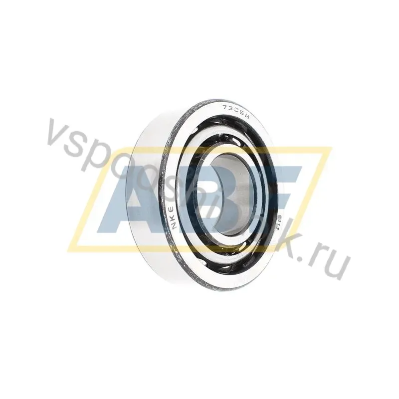 Подшипник шариковый радиально-упорный однорядный 7306B NKE 360