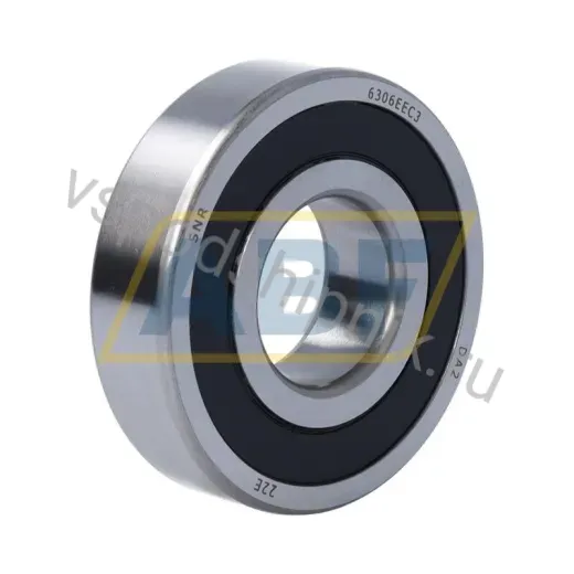 Подшипник шариковый радиальный однорядный 6306EEC3 SNR