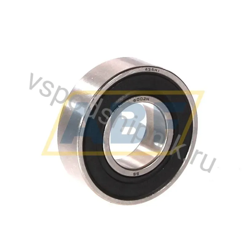 Подшипник шариковый радиальный однорядный 6002 2RS Asahi 360