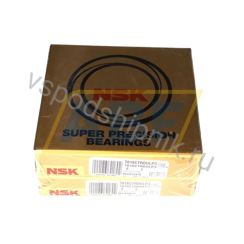 Подшипник шариковый радиально-упорный однорядный 7016C TR DUL P3 NSK 360