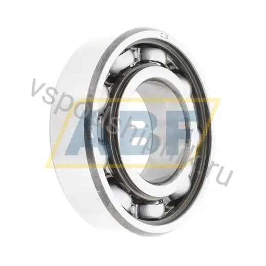 Подшипник шариковый радиальный однорядный 6206C3 E NSK 30×62×16 мм