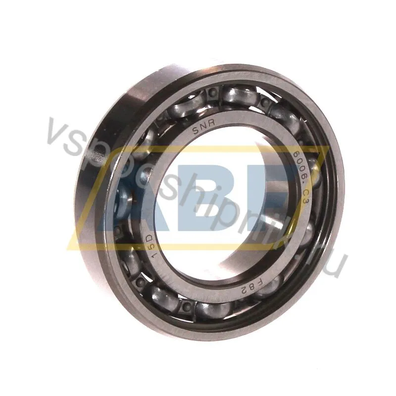 Подшипник шариковый радиальный однорядный 6006.C3 SNR 360