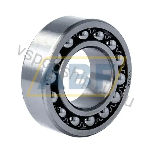 Самоустанавливающийся шариковый подшипник двухрядный 2207K FBJ