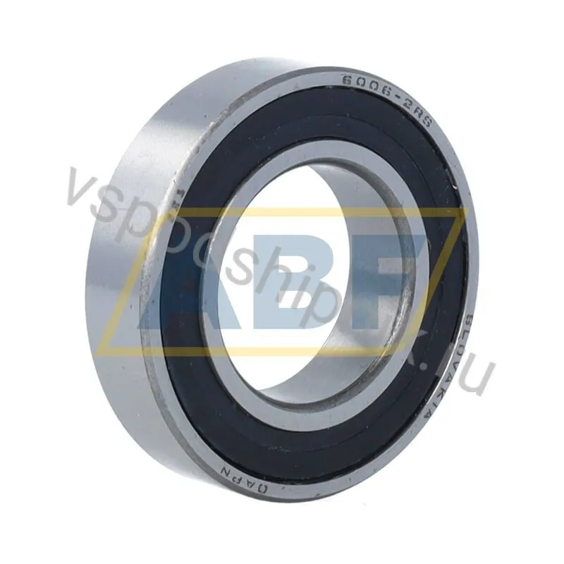 Подшипник шариковый радиальный однорядный 6006 2RS Kinex 360