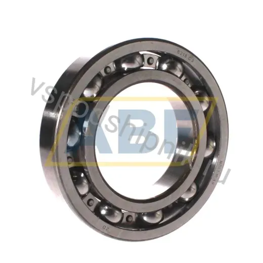 Подшипник шариковый радиальный однорядный 6218C3 Rollway 90×160×30 мм