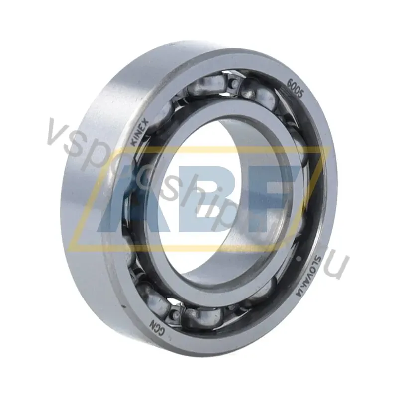 Подшипник шариковый радиальный однорядный 6005 Kinex 360