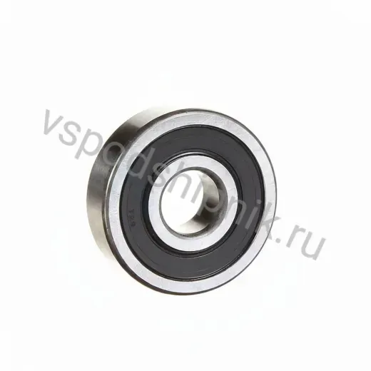 Подшипник шариковый радиальный однорядный 6200A 2RS ZKL 10×30×9 мм