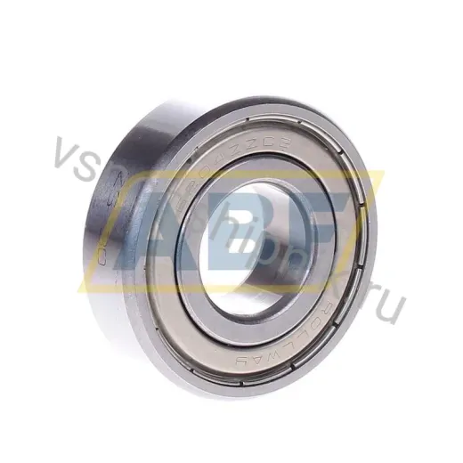 Подшипник шариковый радиальный однорядный 6304ZZ C3 Rollway 20×52×15 мм