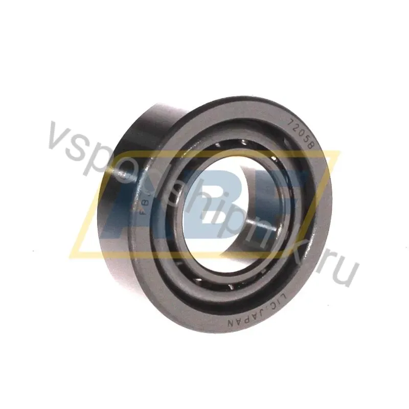 Подшипник шариковый радиально-упорный однорядный 7205B FBJ 360