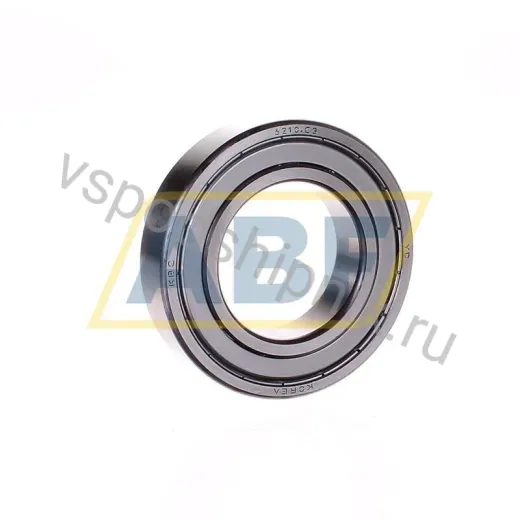 Подшипник шариковый радиальный однорядный 6210Z C3 KBC 50×90×20 мм