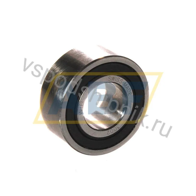Подшипник шариковый радиально-упорный двухрядный 3002 2RS T9H WIB 360