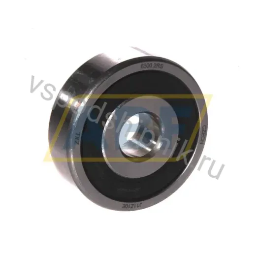 Подшипник шариковый радиальный однорядный 6300 2RS ZKL 10×35×11 мм
