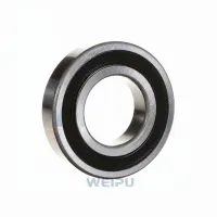 Подшипник шариковый радиальный однорядный 6208 2RS NR KBC
