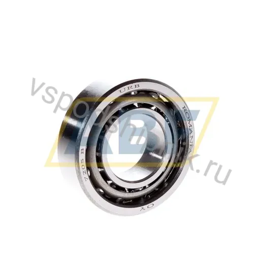 Подшипник шариковый радиально-упорный однорядный 7205B URB