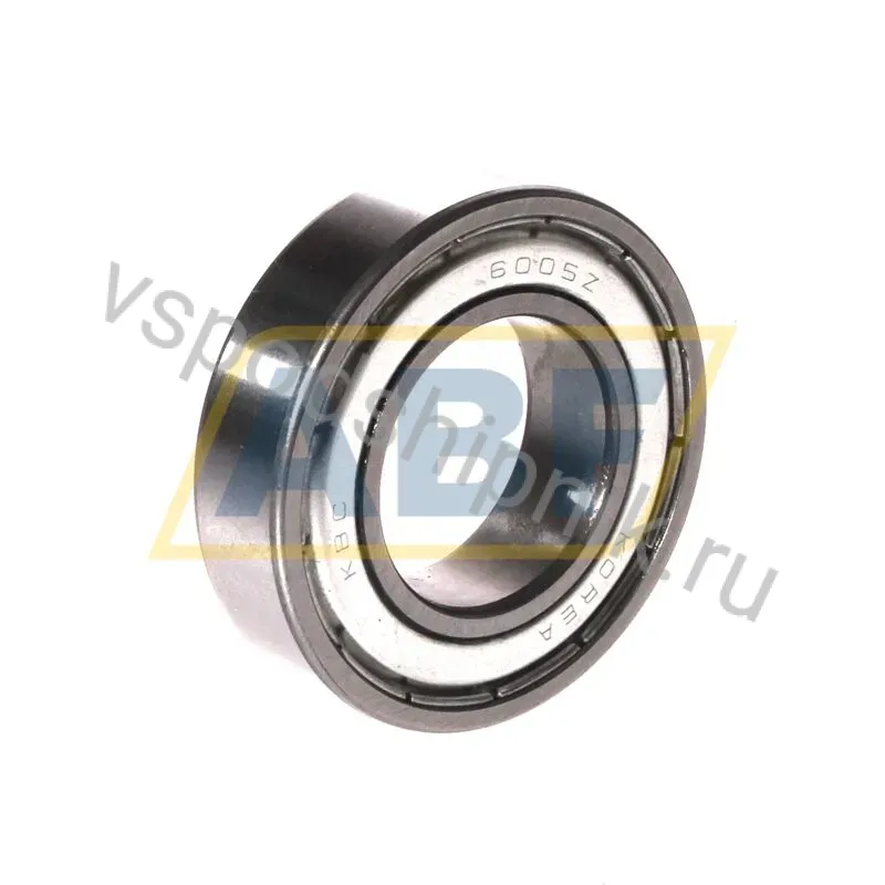 Подшипник шариковый радиальный однорядный 6005ZZ KBC 360