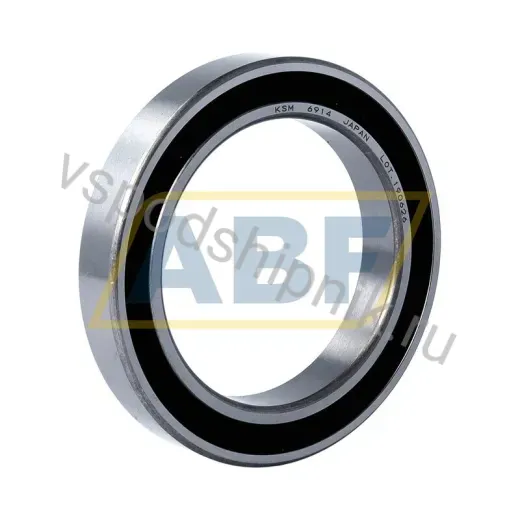 Подшипник шариковый радиальный однорядный 6914 2RS KSM 70×100×16 мм