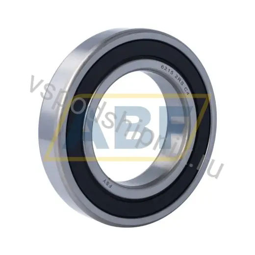 Подшипник шариковый радиальный однорядный 6215 2RS C4 FSY 75×130×25 мм