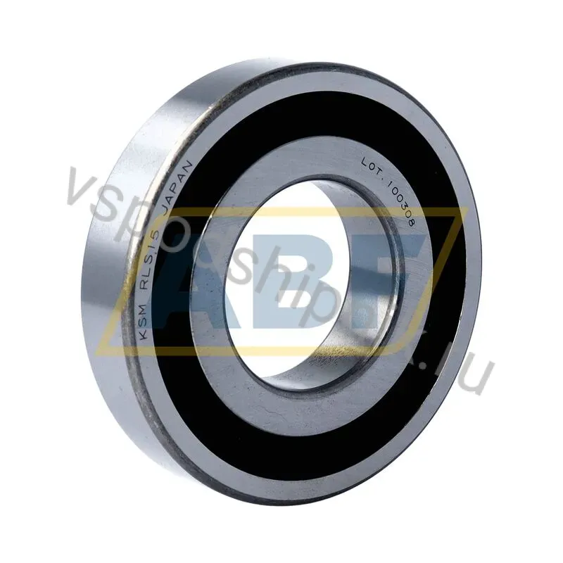 Подшипник шариковый радиальный однорядный RLS15-2RS KSM 360
